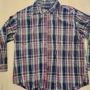 Men's Plaid Shirt - Multicolor